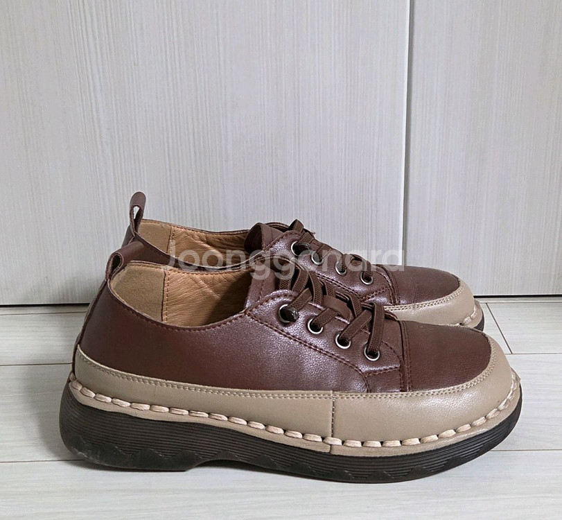 행텐 여성 소가죽 컴포트 스니커즈 230mm--4