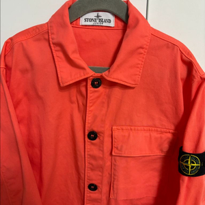 스톤아일랜드 주니어 셔츠 재킷 점퍼 10y