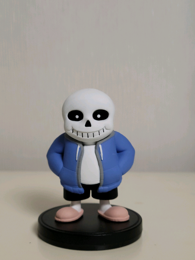 언더테일 팬 게이머 샌즈 피규어 이미지
