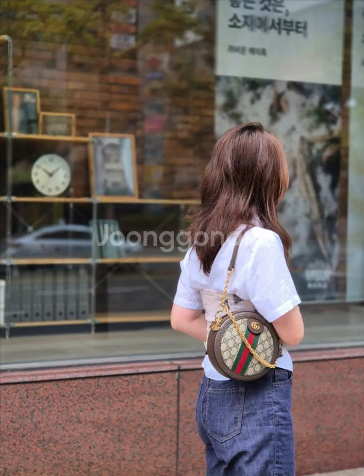 구찌 오피디아 GG 라운드백(탬버린백)--5