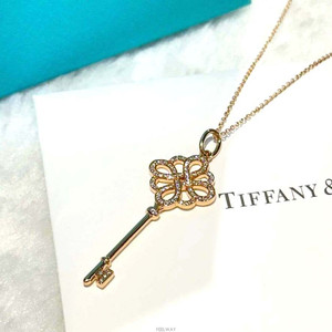 티파니앤코 노트키 다이아 목걸이 로즈골드-H081104 이미지