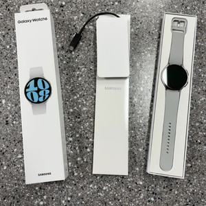 갤럭시워치6 42mm 실버 블루투스 풀박스