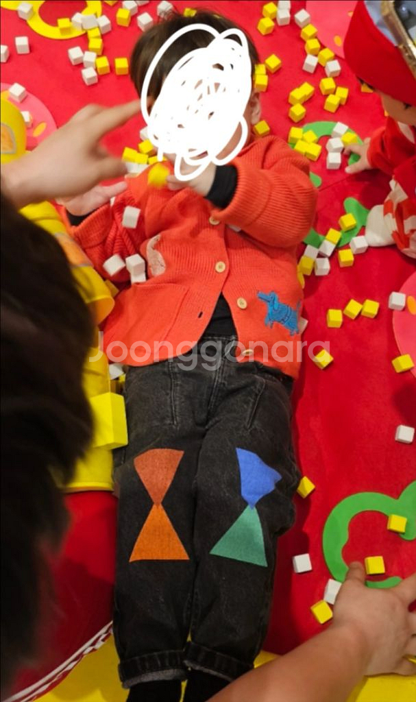 보보쇼즈 흑청데님 2-3y--4