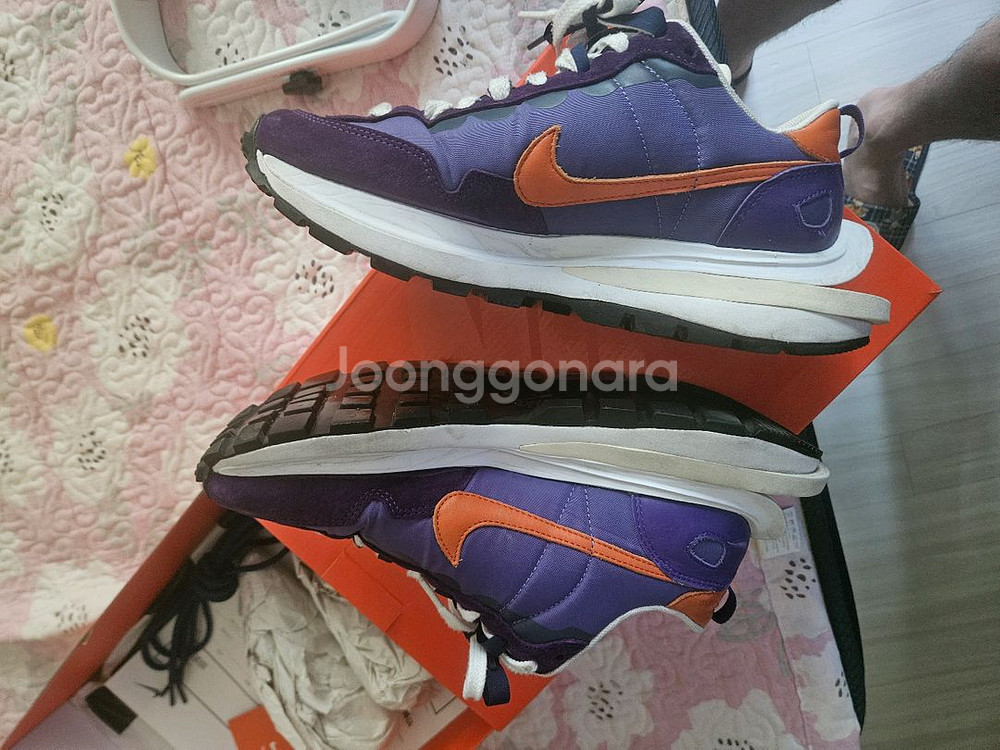 나이키x사카이 베이퍼와플 다크아이리스--0