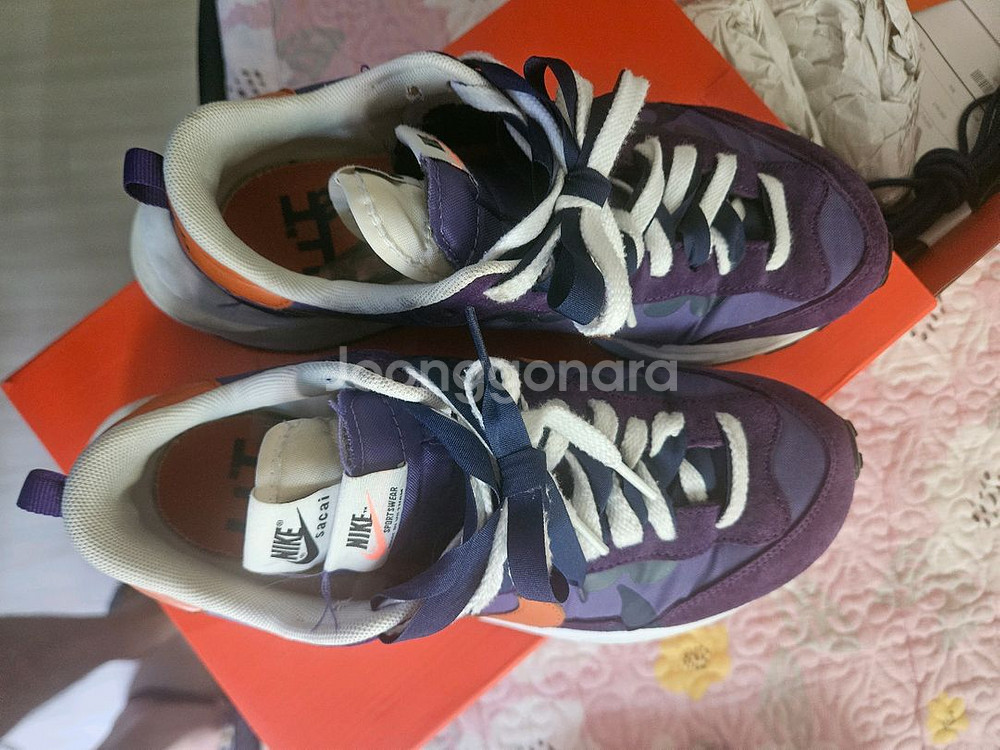 나이키x사카이 베이퍼와플 다크아이리스--1