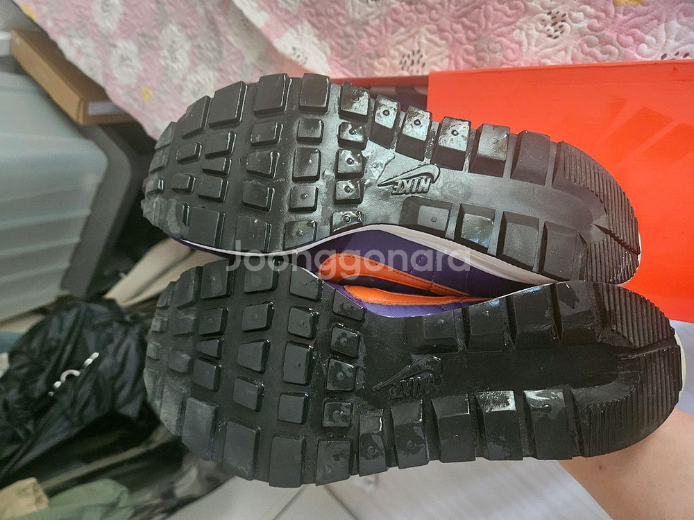 나이키x사카이 베이퍼와플 다크아이리스--6