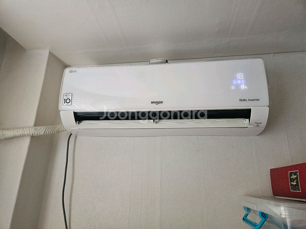 엘지 인버터 8평 공기청정 가능한 고급형 에어컨--0