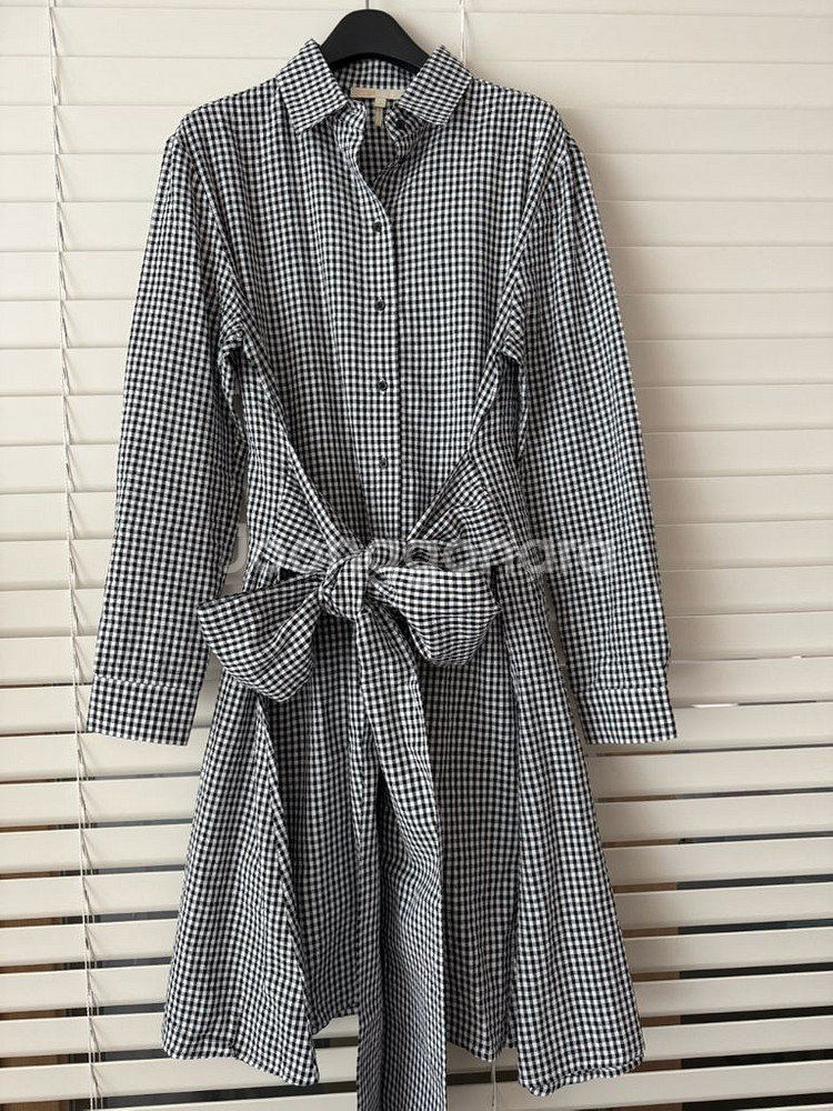 마쥬(maje) 체크 리본 원피스 판매--0