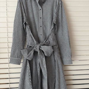 마쥬(maje) 체크 리본 원피스 판매