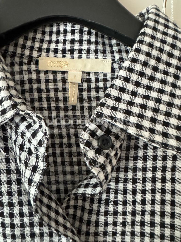 마쥬(maje) 체크 리본 원피스 판매--1