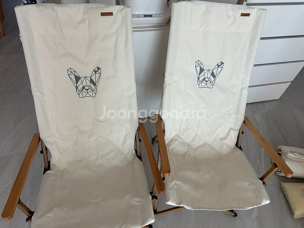 매드독캠프 릴렉스체어 캠핑의자+패딩워머+필로우--0