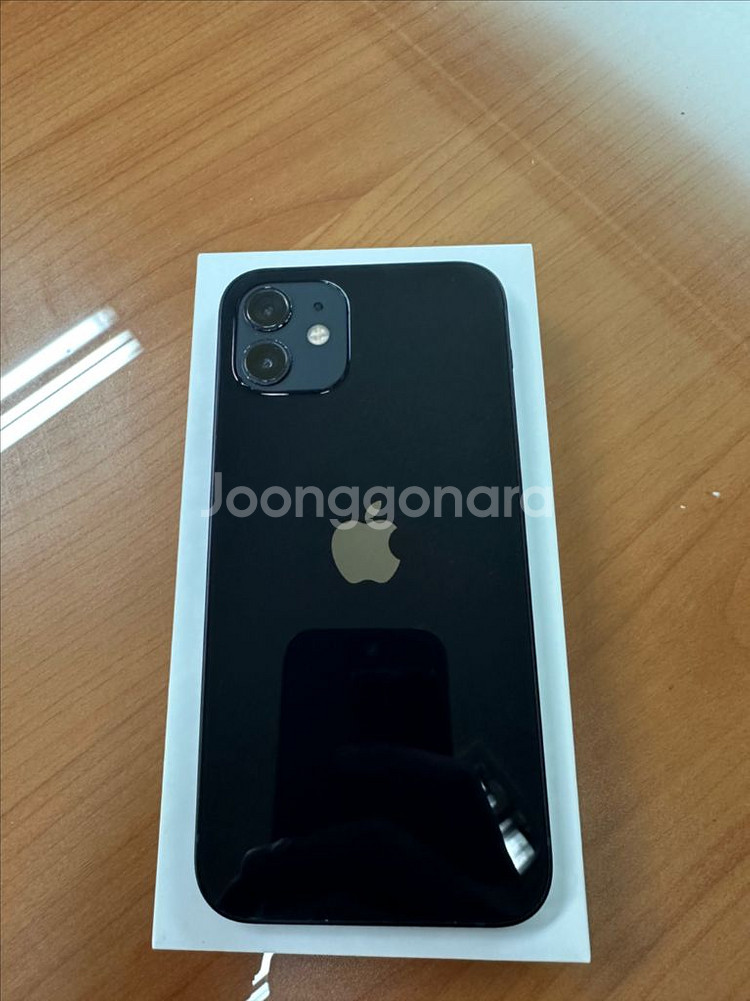 아이폰12 블랙 256GB--1
