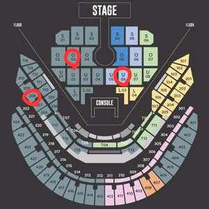 브아솔 콘서트(12.25) 2층 208구역 2연석 양도