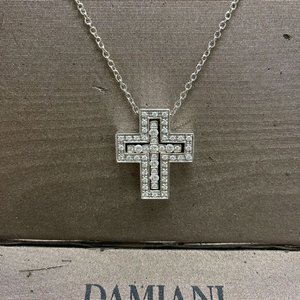 다미아니 벨에포크 화이트골드 스몰 목걸이 S