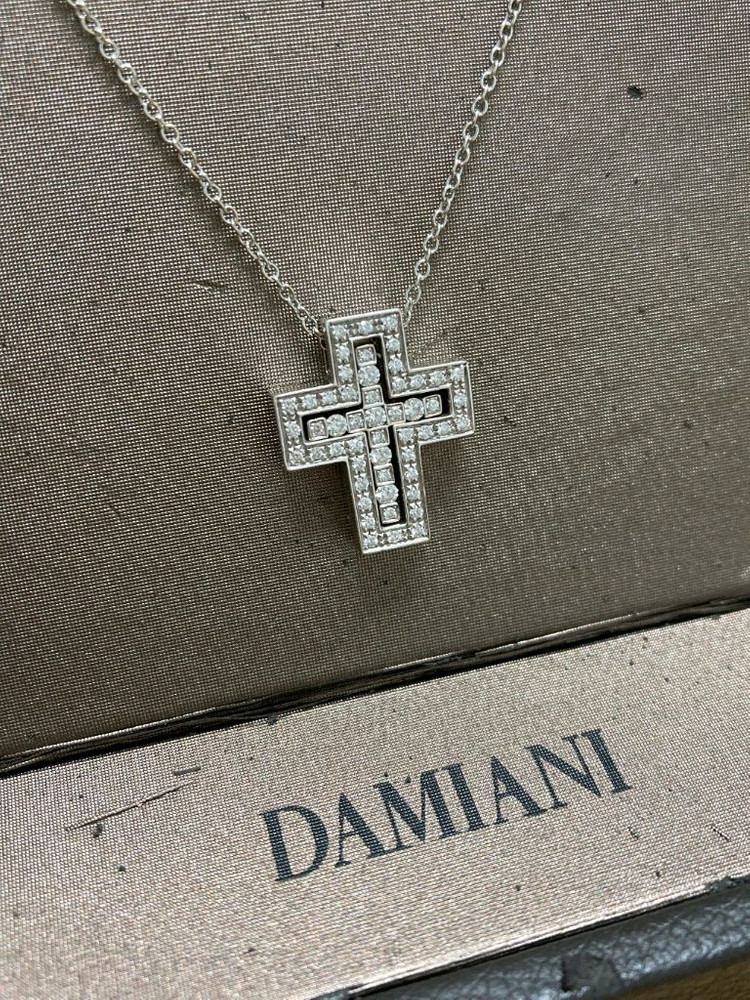 다미아니 벨에포크 화이트골드 스몰 목걸이 S 이미지