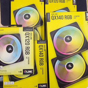 커세어 QX140 RGB 스타터킷 + QX140 블랙