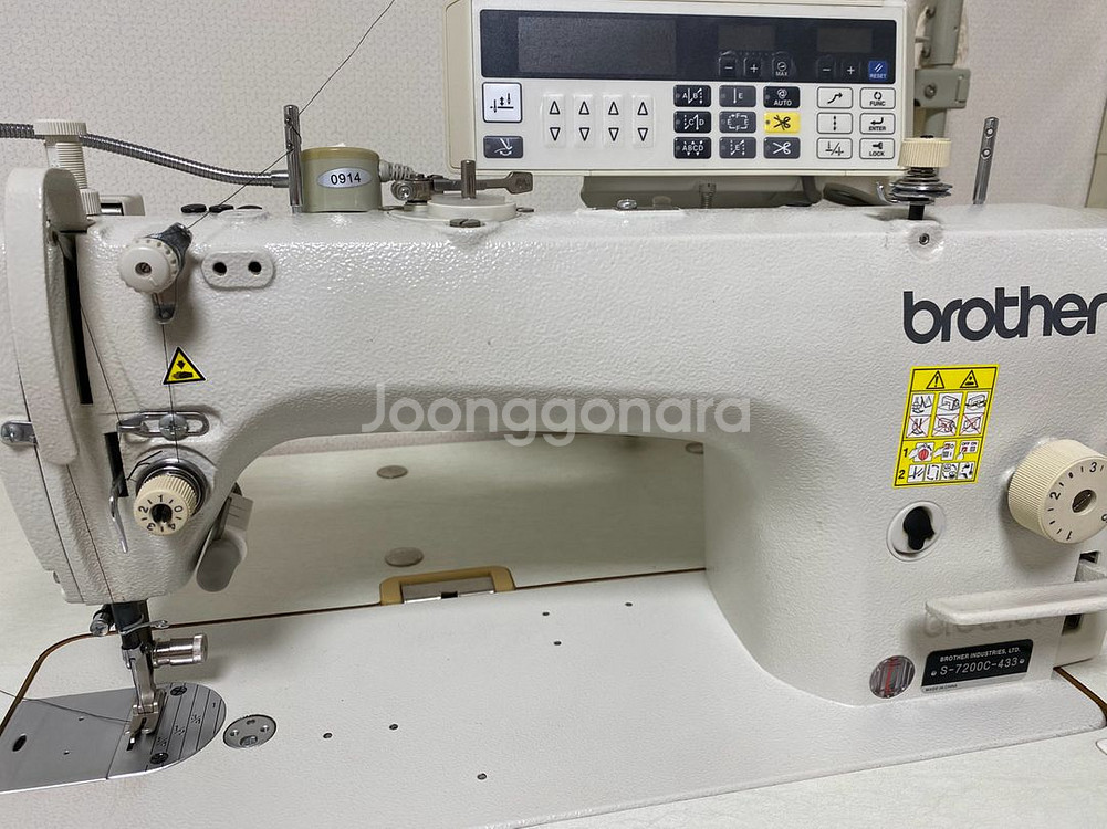 공업용 미싱 부라더 7200-433 (무소음/사절--1