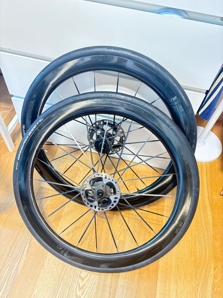 파스포츠 울트라 50 디스크 튜블리스 카본 휠셋--2