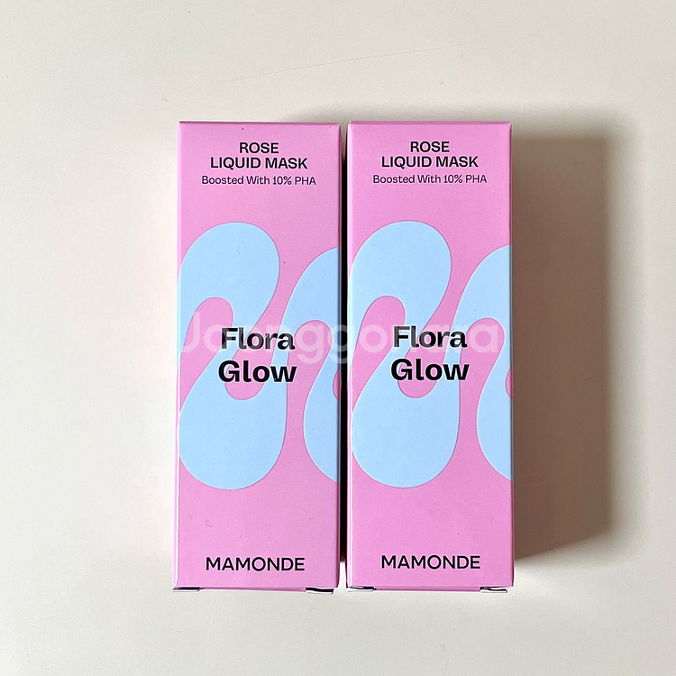 [새상품]마몽드 플로라 글로우 로즈 리퀴드 마스크--1