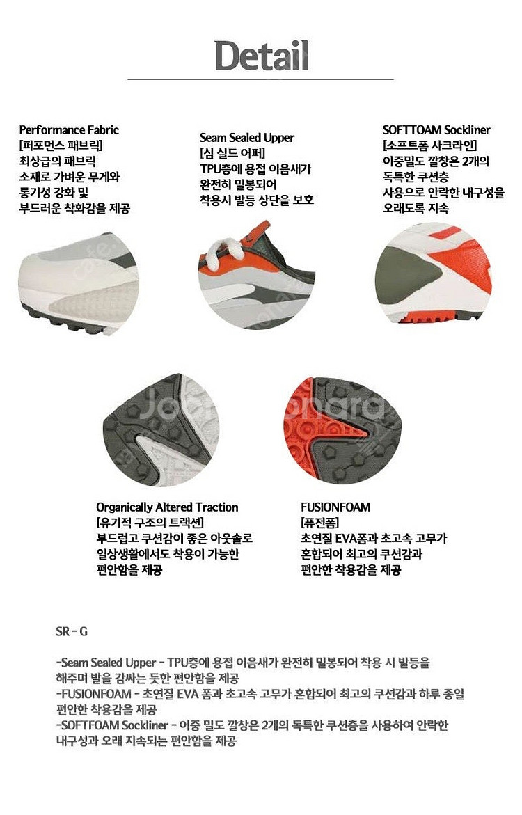 푸마 RS-G 스파이크리스 남성골프화--2