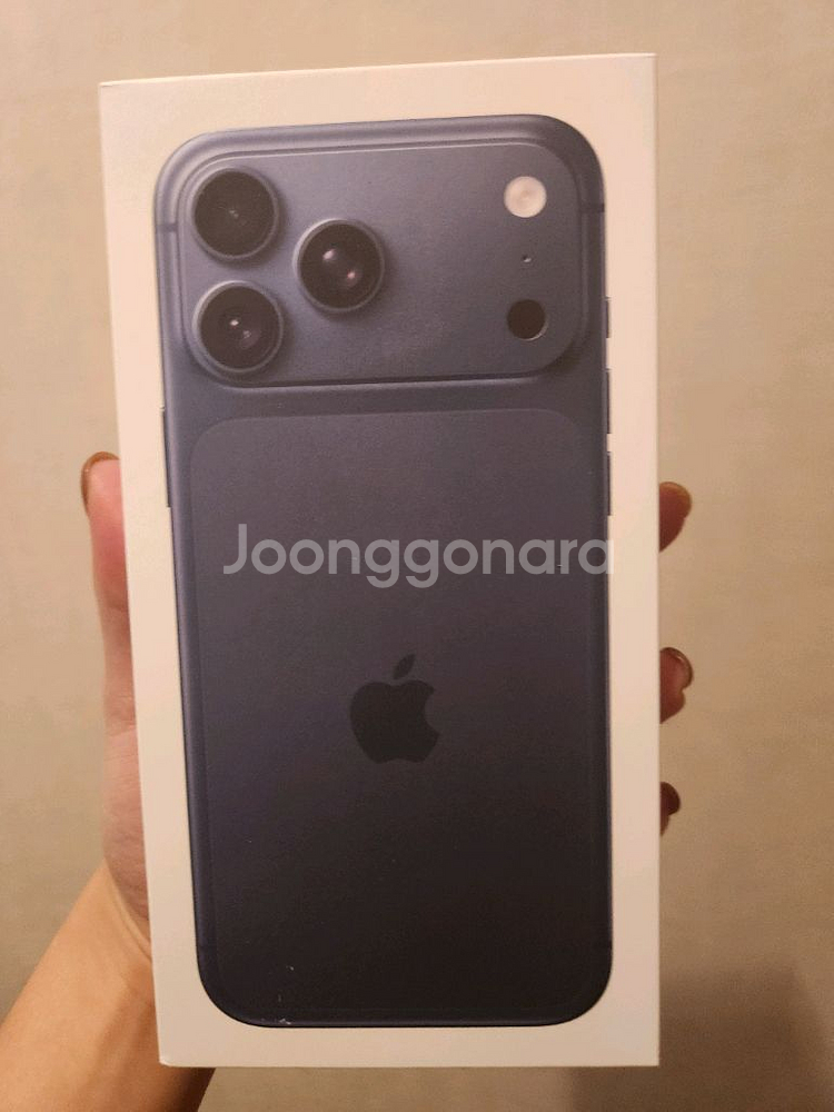 아이폰17 프로맥스 256GB 딥블루 새거미개봉--0