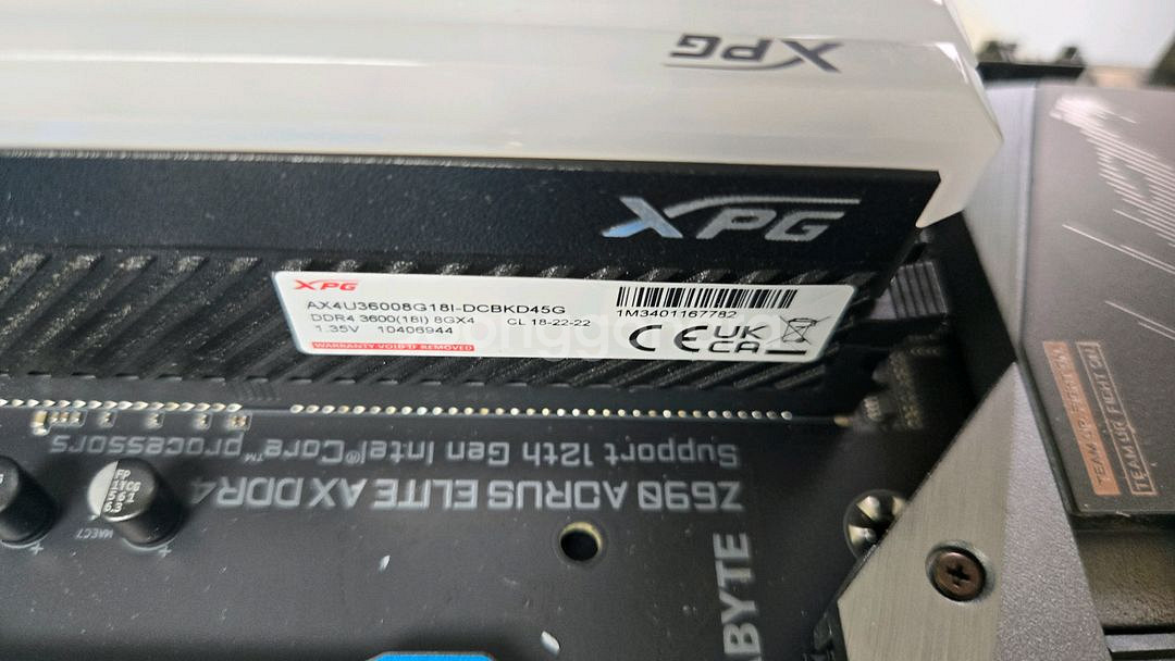 인텔 13600k / z690 보드 세트 판매--2
