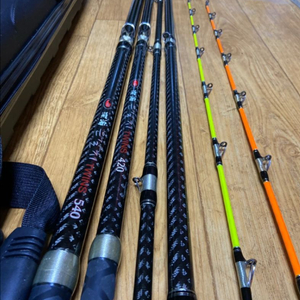 해동 트윈스 540/420 은갈치 낚시대