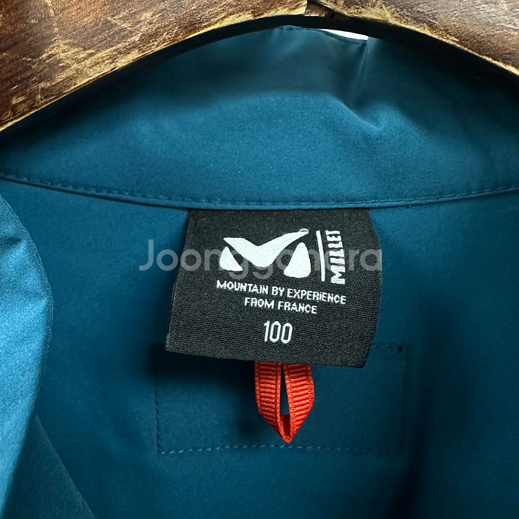 밀레 23s 경량 트레이닝 바람막이 자켓 100 J12--16