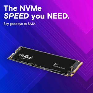 마이크론 Crucial P3 M.2 NVMe (1TB)