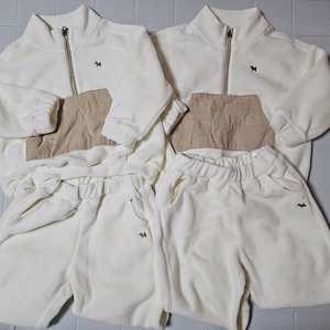 블루독 상하복 100사이즈 2세트