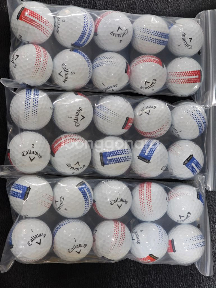 캘러웨이 ERC SOFT페이드 트랙 30개 로스트볼--1