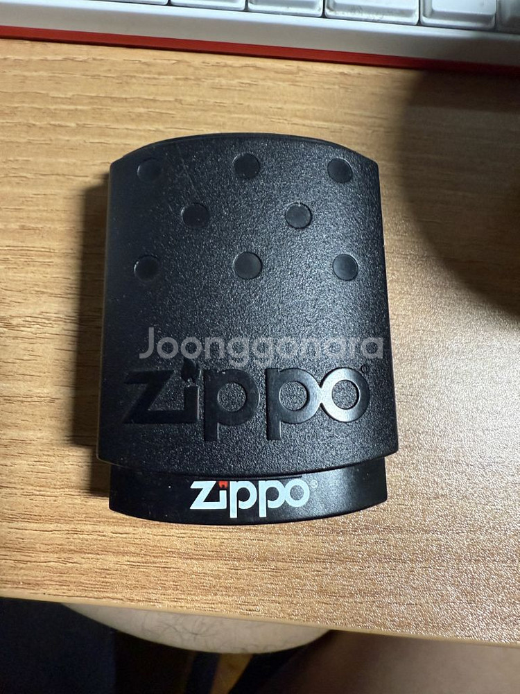zippo classic red 라이터--5