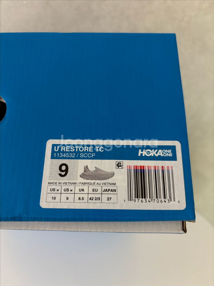 호카 HOKA U Restore TC 런닝화 (새상품)--4