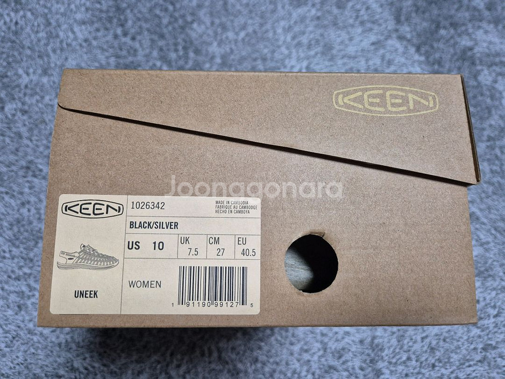[새상품]KEEN 킨 유니크 샌들 270--8