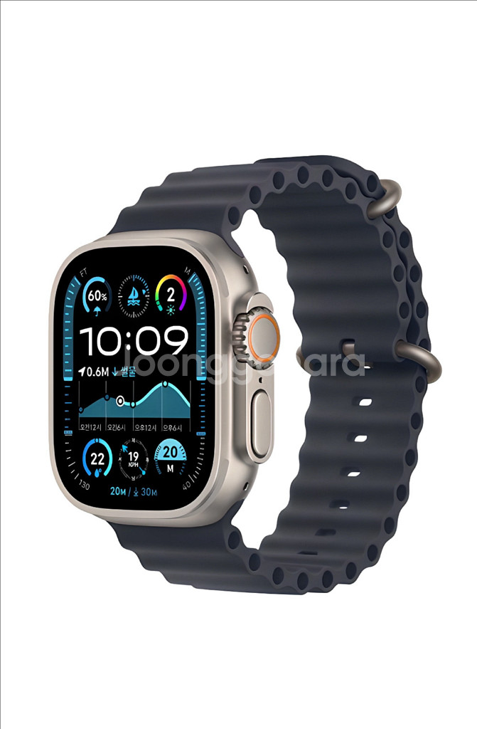 애플워치울트라2 49mm 오션밴드 gps+셀룰러 미개봉--0