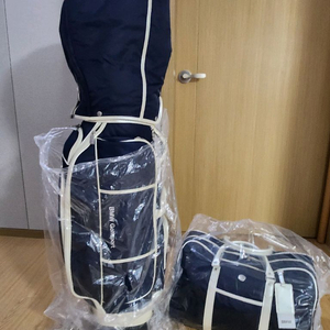 bmw골프캐디백보스턴백세트바퀴캐리어새제품