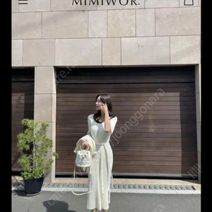 mimiwor 미미워 슈퍼파인울 셋업(가디건+원피스+벨