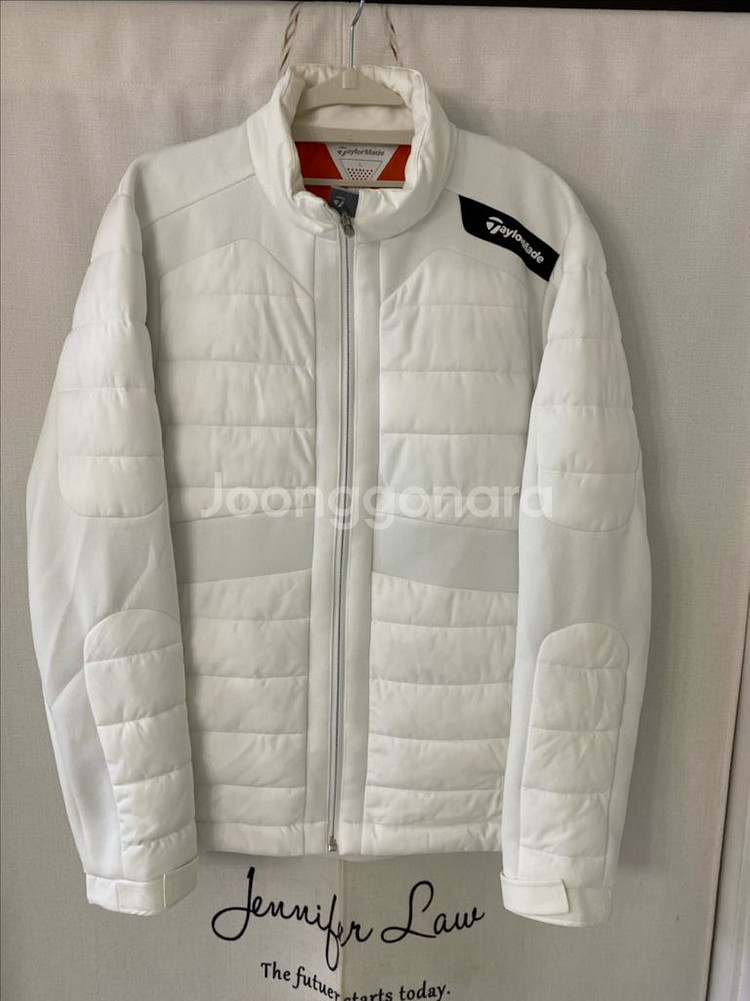 L)테일러메이드 집업 패딩 점퍼--0