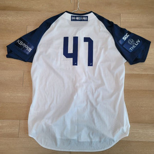 키움히어로즈 실착 유니폼 안우진 재마킹