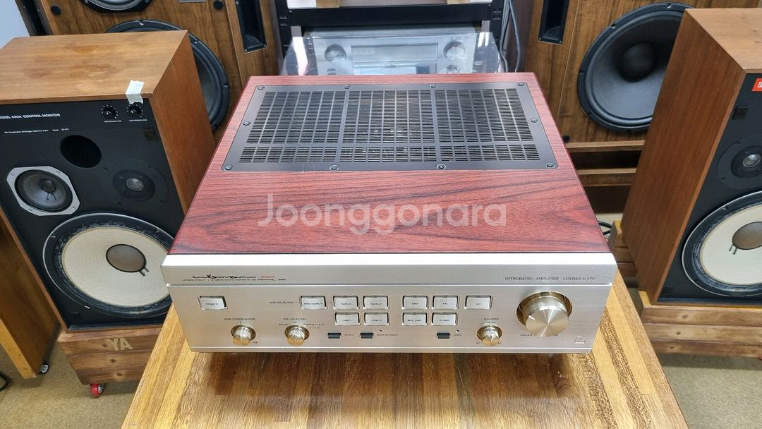 럭스만 인티앰프 L-570 팝니다--1
