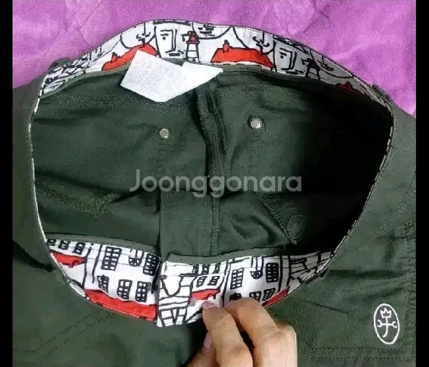 여성골프까스텔바작 봄여름바지골프팬츠 64사이즈 카키색--1