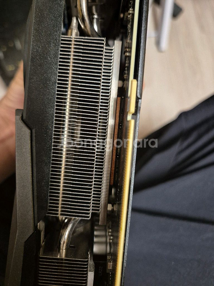 MSI RTX 3070Ti 게이밍 트리오 구리패드 택포--1