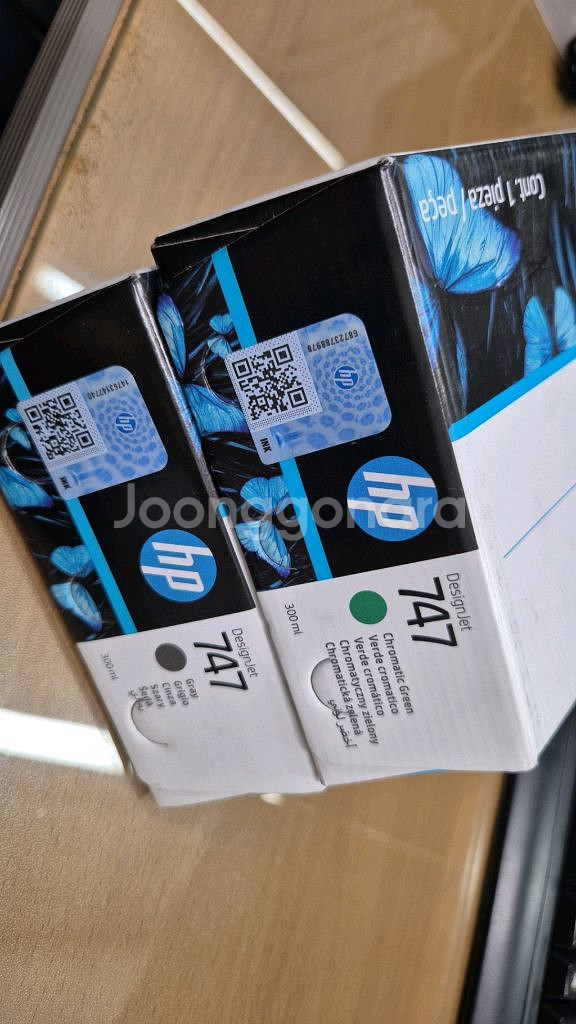 HP 정품플로터잉크 No 747 P2V84A P2V8--1