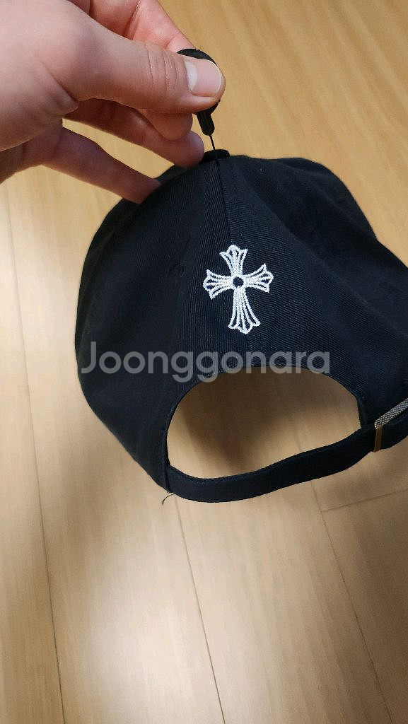 nptsss 47브랜드 크롬하츠 검정 십자가 자수--1