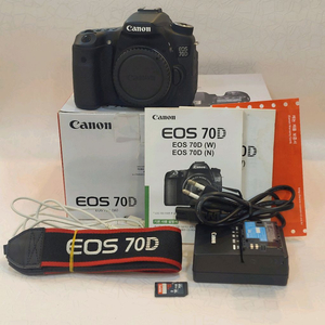 캐논정품 EOS 70D 바디 컷수2156컷