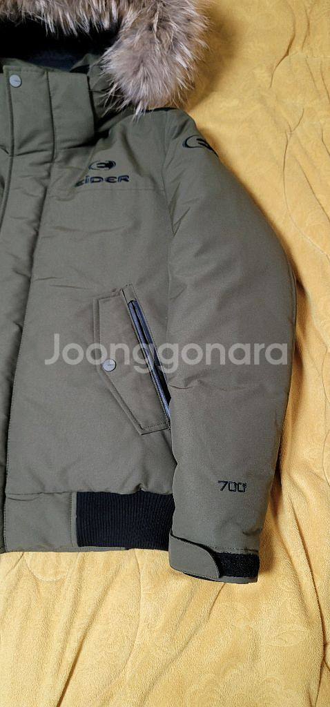 아이더 스투키 숏패딩 새제품--4