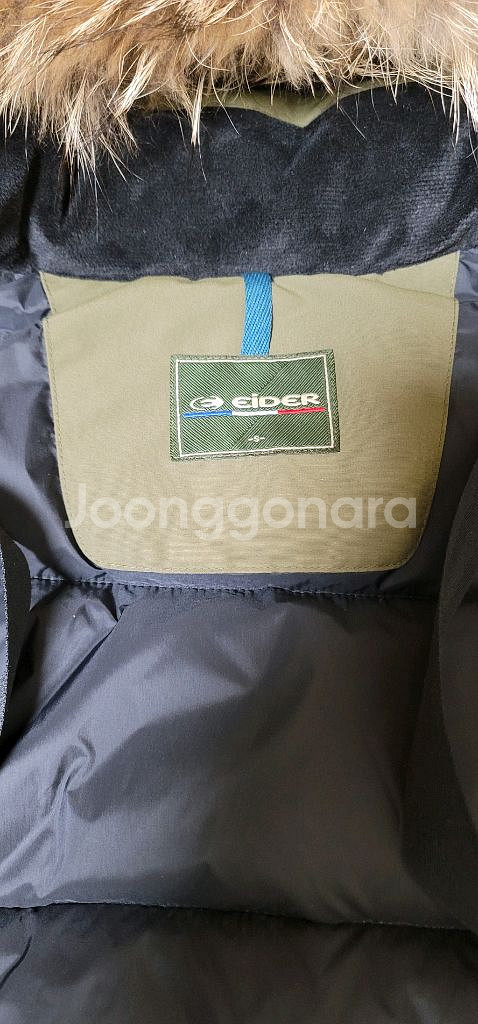 아이더 스투키 숏패딩 새제품--1