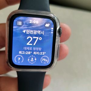 애플워치6 40mm 스탠리스 스그 셀룰러