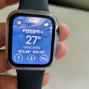애플워치6 40mm 스탠리스 스그 셀룰러