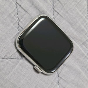 애플워치8 에르메스 45mm 실버 스테인리스 애케플